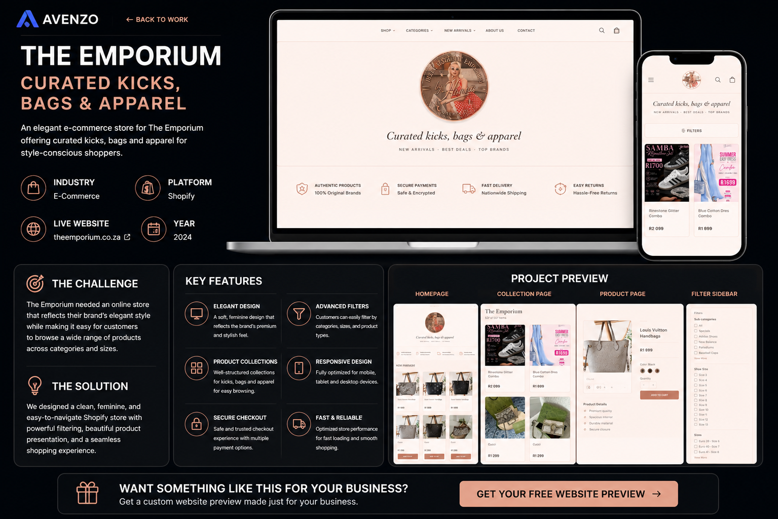 The Emporium project preview